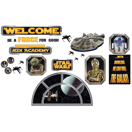 Eureka Star Wars Welcome to the Galaxy Bulletin Board Set 847543